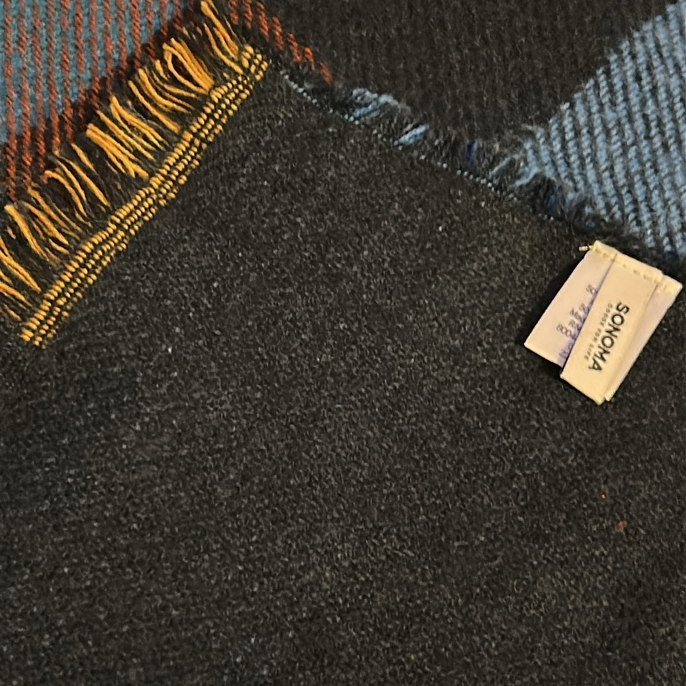Sonoma Multicolor Checkered Scarf - Picture 5 of 6